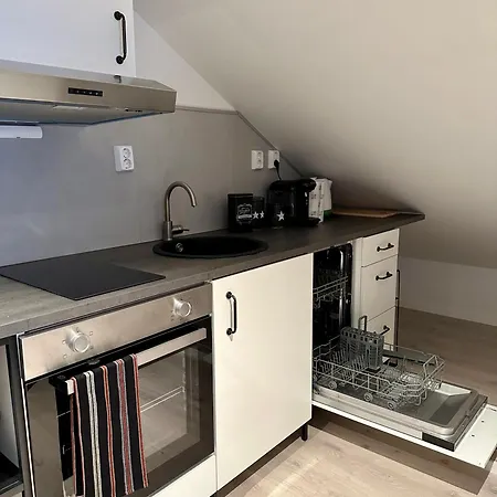 아파트 Arctic Loft Skjervoy